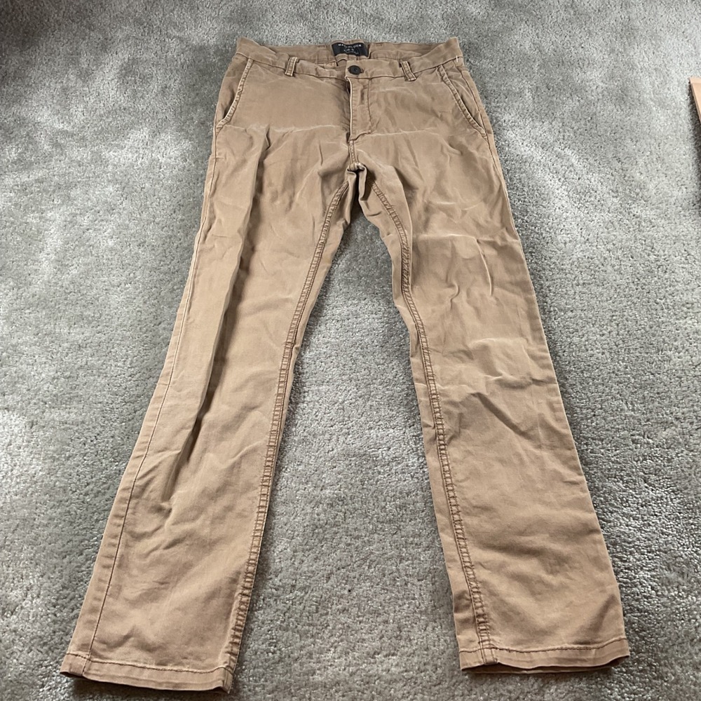 Matchstick‎ Mens Tan Casual Chino Pants S/29